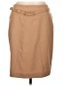 Worthington Solid Tan Formal Skirt Size 12 Petite - photo 1