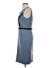 The Limited Color Block Blue Cocktail Dress Size 4 - photo 5