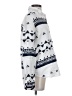 J.Crew Print White Long Sleeve Blouse Size 4 - photo 4
