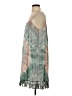 Easel 100% Rayon Tie-dye Gray Casual Dress Size S - photo 5