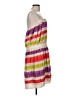 BCBGMAXAZRIA 100% Polyester Stripes Purple Cocktail Dress Size M - photo 4