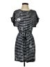 Hayden Stripes Silver Casual Dress Size S - photo 1