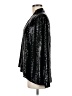 Alice + Olivia 100% Cotton Black Jacket Size M - photo 5