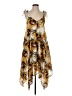 Mystree Tropical Yellow Cocktail Dress Size S - photo 1