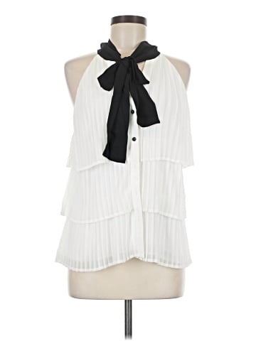 White House Black Market Sleeveless Blouse (view 1)
