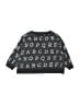 Monica + Andy 100% Cotton Print Gray Pullover Sweater Size 9-12 mo - photo 2
