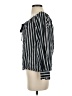 J.Crew 100% Cotton Stripes Black 3/4 Sleeve Blouse Size XXS - photo 5