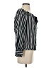 J.Crew 100% Cotton Stripes Black 3/4 Sleeve Blouse Size XXS - photo 4