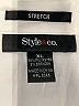 Style&Co White Short Sleeve Blouse Size XL - photo 7