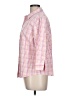 L.L.Bean 100% Cotton Checkered-gingham Pink 3/4 Sleeve Button-Down Shirt Size L - photo 5