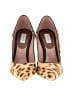 Max Mara Animal Print Brown Heels Size EU 36 - photo 2