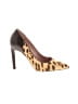 Max Mara Animal Print Brown Heels Size EU 36 - photo 1