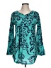Assorted Brands Teal 3/4 Sleeve T-Shirt Size L - photo 1