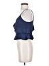 Shein Blue Sleeveless Blouse Size 2 - photo 5