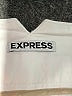 Express 100% Cotton Solid Ivory Shorts Size 10 - photo 3