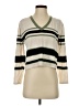 Monrow Stripes Ivory Pullover Sweater Size S - photo 1