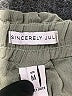 Sincerely Jules 100% Rayon Green Shorts Size M - photo 3