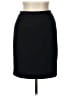 Calvin Klein 100% Polyester Solid Black Formal Skirt Size 10 - photo 1