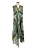Classique 100% Polyester Paisley Green Casual Dress One size - photo 1