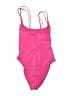 Assorted Brands Solid Pink One Piece Swimsuit Size XL - photo 1