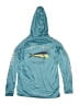 Salty Crew Teal Pullover Hoodie Size M (kids) - photo 2