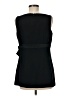 Talbots 100% Polyester Black Sleeveless Blouse Size 8 - photo 2