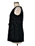 Talbots 100% Polyester Black Sleeveless Blouse Size 8 - photo 5