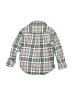 Janie and Jack 100% Cotton Plaid Gray Long Sleeve Button-Down Shirt Size 2T - photo 2