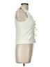 Unbranded 100% Polyester Ivory Sleeveless Blouse Size L - photo 4