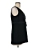 Talbots 100% Polyester Black Sleeveless Blouse Size 8 - photo 4