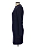 Shein Solid Blue Casual Dress Size L - photo 5