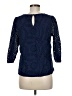 Beacon Apparel 100% Cotton Blue 3/4 Sleeve Blouse Size M - photo 2