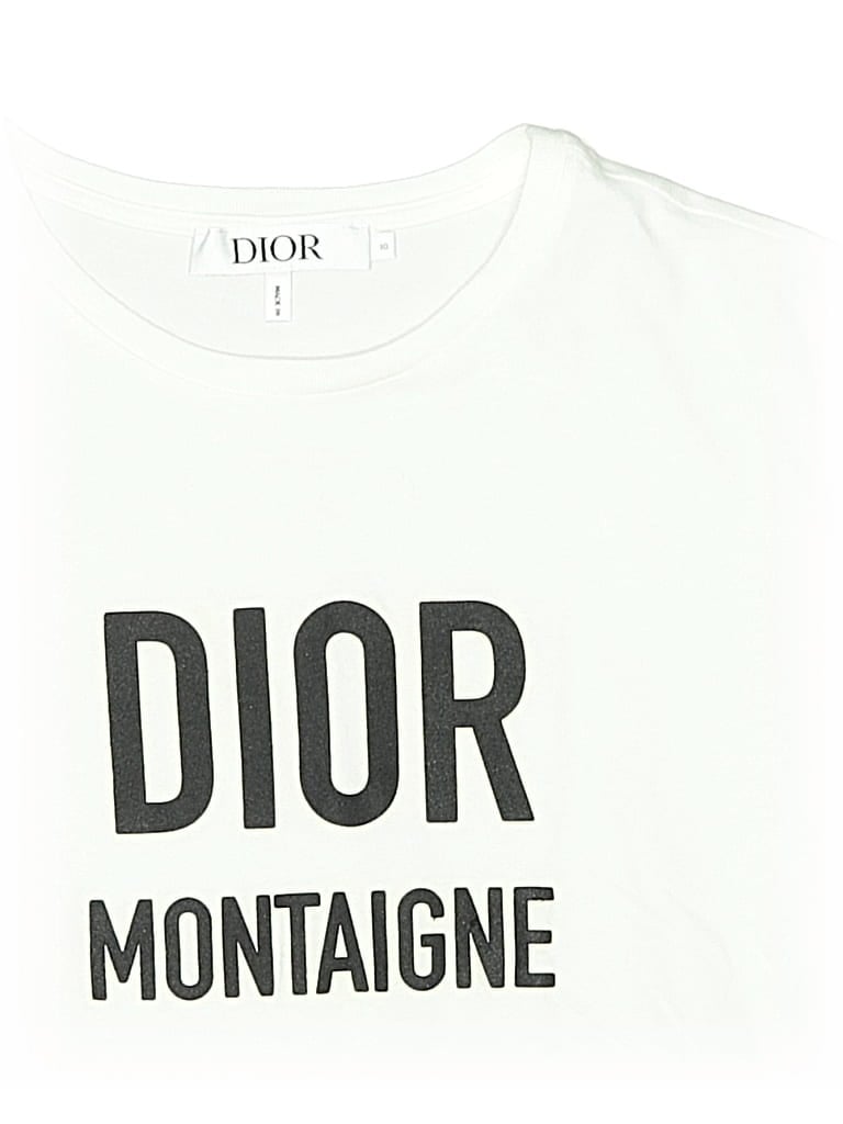 Pre-owned Dior Kids' Sleeveless T-shirt In Ivory