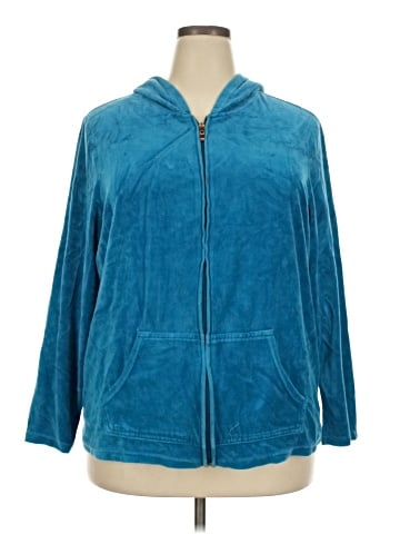 Just My Size Zip Up Hoodie (view 1)