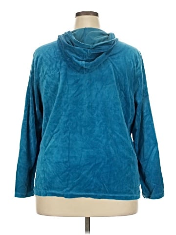 Just My Size Zip Up Hoodie (view 2)
