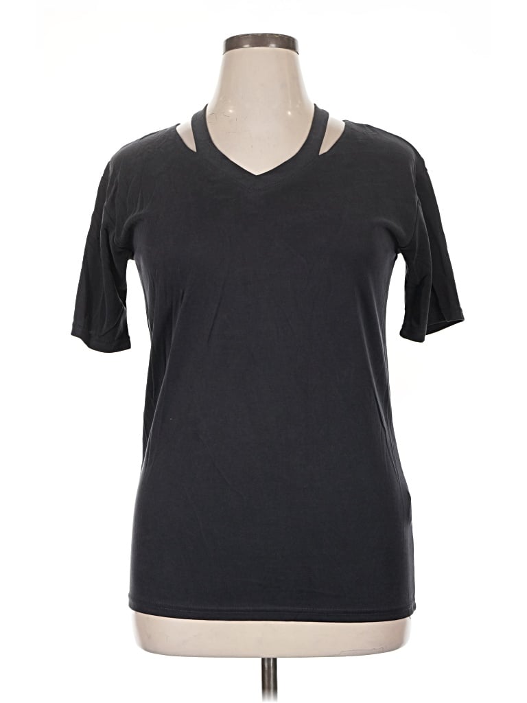 Pre-owned Karlie Short Sleeve T-shirt In Black