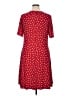 Susan Graver Polka Dots Red Casual Dress Size XL - photo 2