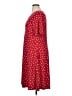 Susan Graver Polka Dots Red Casual Dress Size XL - photo 5