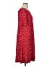 Susan Graver Polka Dots Red Casual Dress Size XL - photo 4