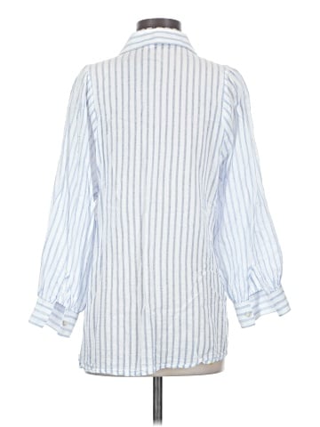 Mint Velvet 3/4 Sleeve Button-Down Shirt (view 2)