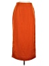 Roma 100% Polyester Solid Orange Casual Skirt Size 8 - photo 1