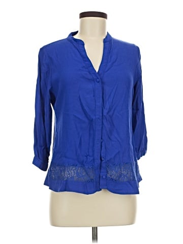 Signature Studio 3/4 Sleeve Blouse (view 1)