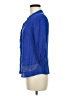 Signature Studio Blue 3/4 Sleeve Blouse Size M - photo 5