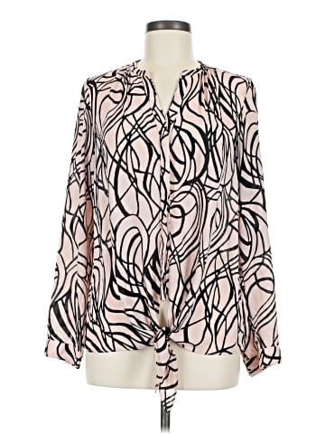 Dana Buchman Long Sleeve Blouse (view 1)