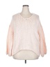 Unbranded 100% Polyester Pink Pullover Sweater Size XXL - photo 1