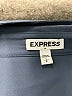 Express Outlet 100% Polyester Blue Long Sleeve Blouse Size S - photo 7