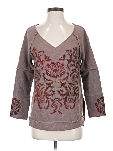 Soft Surroundings 3/4 Sleeve Top (view 1)