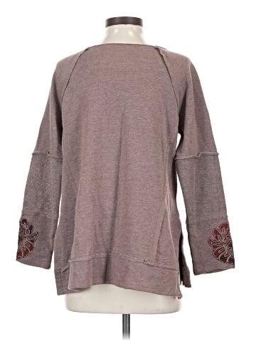Soft Surroundings 3/4 Sleeve Top (view 2)