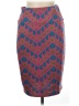 Lularoe Argyle Burgundy Formal Skirt Size M - photo 1