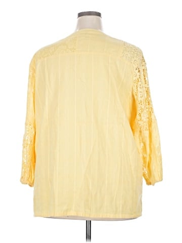 Coldwater Creek 3/4 Sleeve Blouse (view 2)